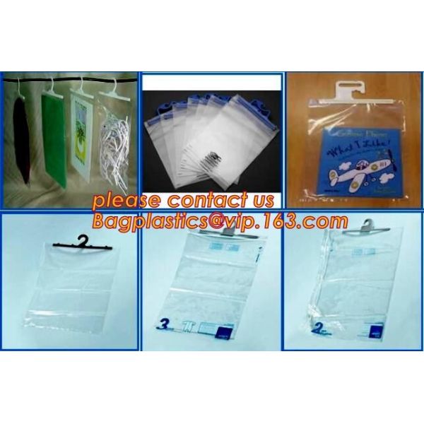 hanger bag with zip lock on the top,Frosted Zip lockk bag EVA PVC hanger bag for clothes, EVA frost drawstring bag, Froste