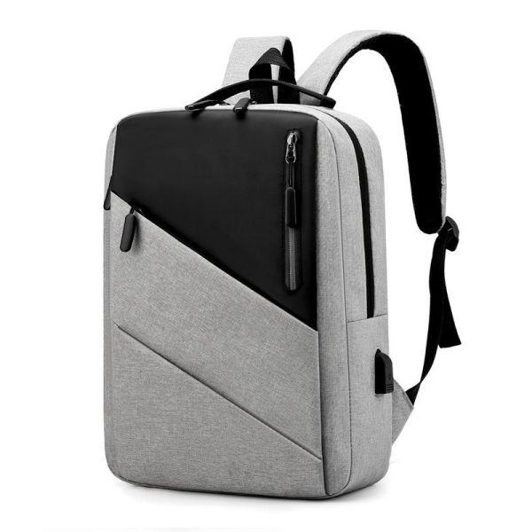 Reflective Travel Laptop Backpack For University Students 15 Inch With USB ISO
