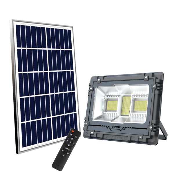 Tempered Glass LED Sensor Solar Flood Lights Home Lighting System