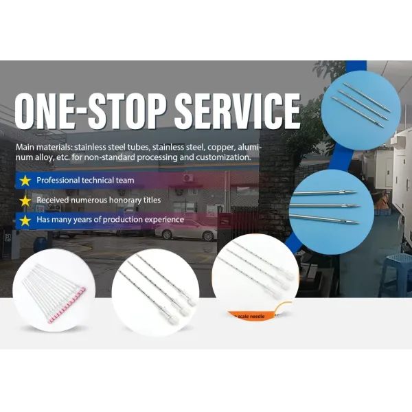 Stainless Steel Capillary Puncture Needlestainless Steel Capillary Puncture Needle Eight-Sided Needle Graduation Marking Eight-Sided Needle Graduation