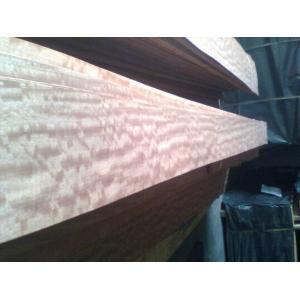 Sliced Natural Figured Makore Wood Veneer Sheet