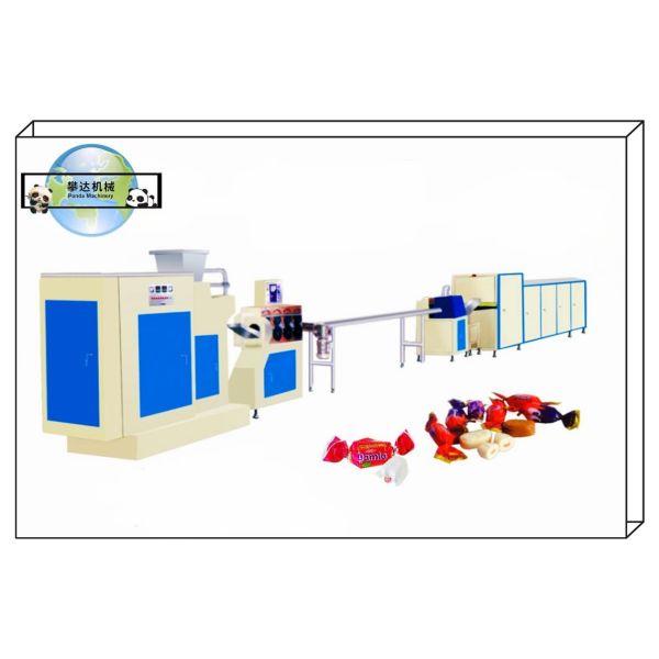 PD300 Chain Forming Milk Candy Propduction Line Machinery, Die Formed Milk Candy Production Line Equipment