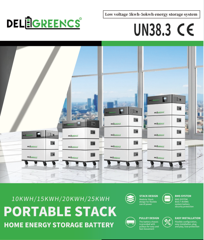 48V 200Ah 10kwh Deep Cycles Lithium Battery Pack For Home Solar Storage