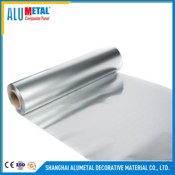 Pre Painted Coated Aluminum Coil Alloy 1050 Gutter 1240mm 10MM Cutting