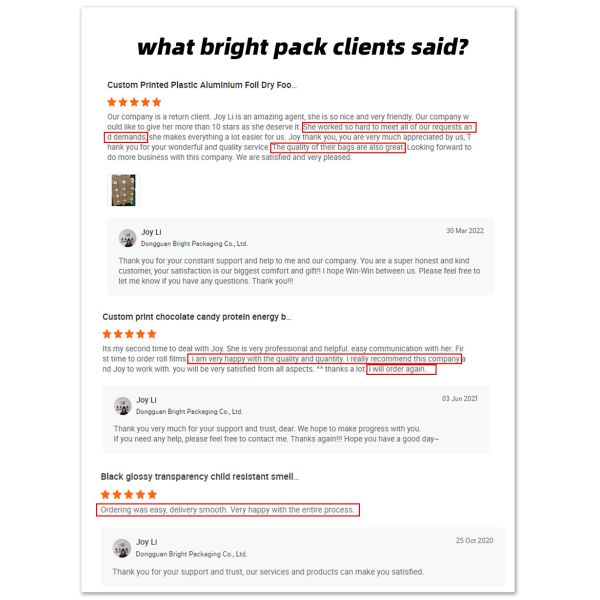 Customized Frozen Food Bag Frozen Food Packaging Pouch Bag