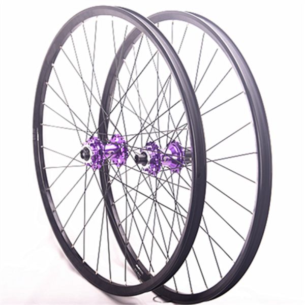 32 / 32 Spokes Mountain Bike Tubeless Wheelset 27.5" Ultra Light 4 Perrin 280 Sound Quick Disc Brake