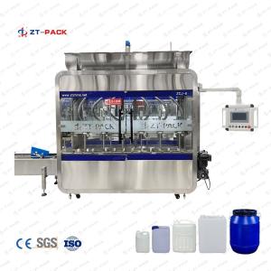 1l Edible Oil Filling Line Ss316 Piston Liquid Bottling Equipment