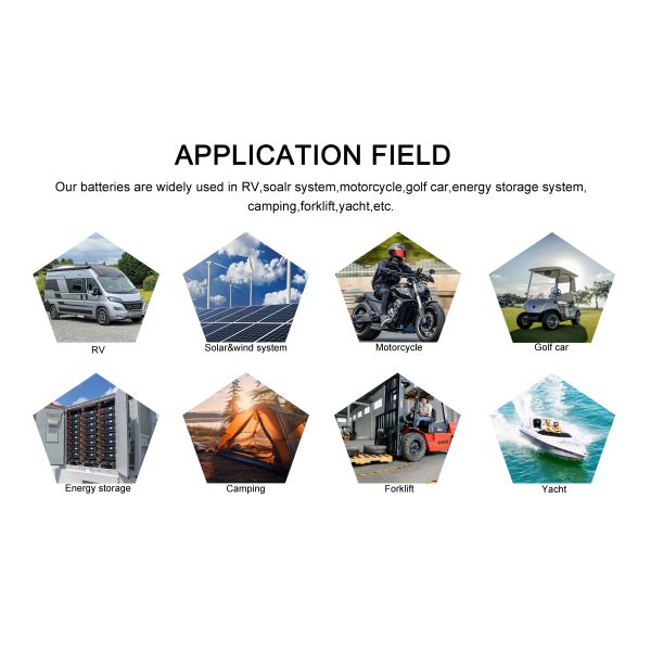 RV Marine Energy Storage 12.8V 600Ah Lithium Iron Phosphate LiFePO4 Battery With BMS