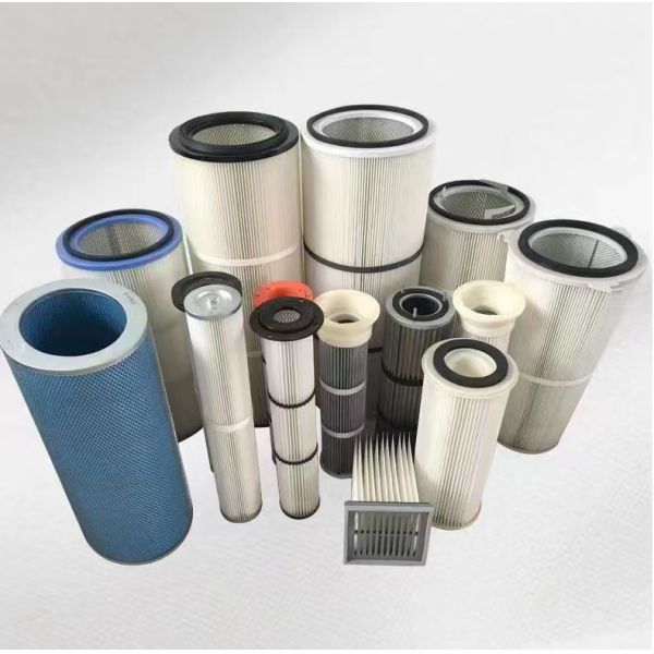 Pleated Filter Cartridge Polyester Filter Elements