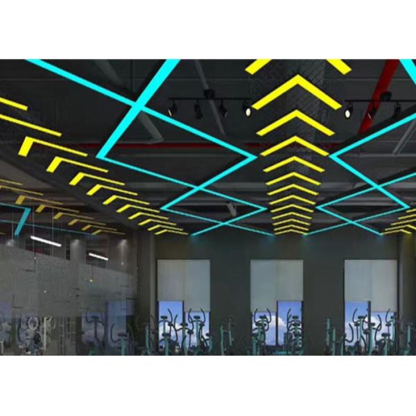 80W LED Linear Lighting Strips , LED Workshop Lights IP64 External Driver