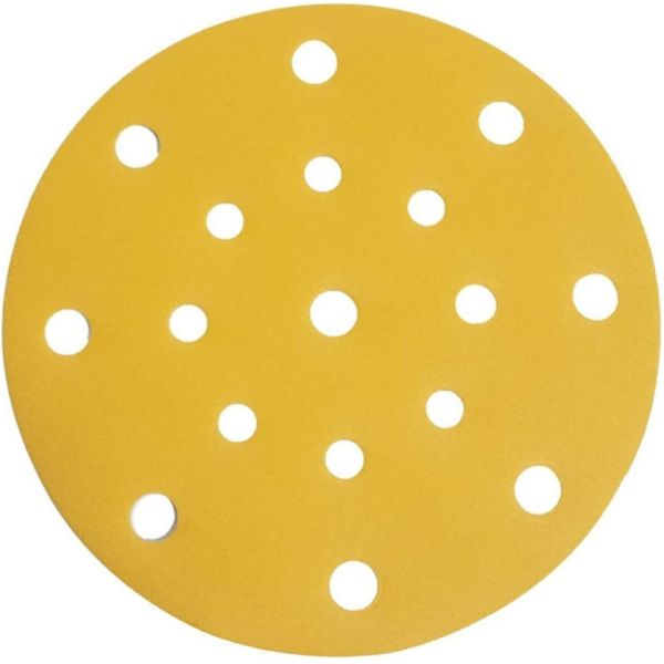 Red Aluminum Oxide Hook And Loop Sanding Discs 80pcs Mix Grits Sandpaper Discs