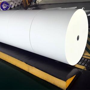 Quality High Smoothness Blueblack Imaging Jumbo Thermal Paper Roll For POS Machine for sale
