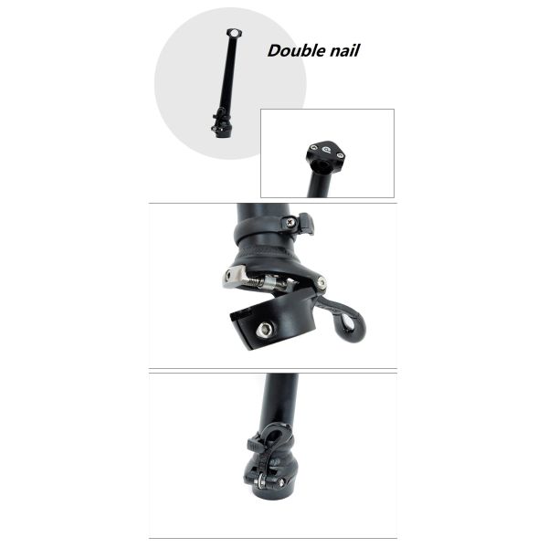 Stable Modern Folding Road Bike Handlebar Cycling Bicycle Stem with Adjustable Height