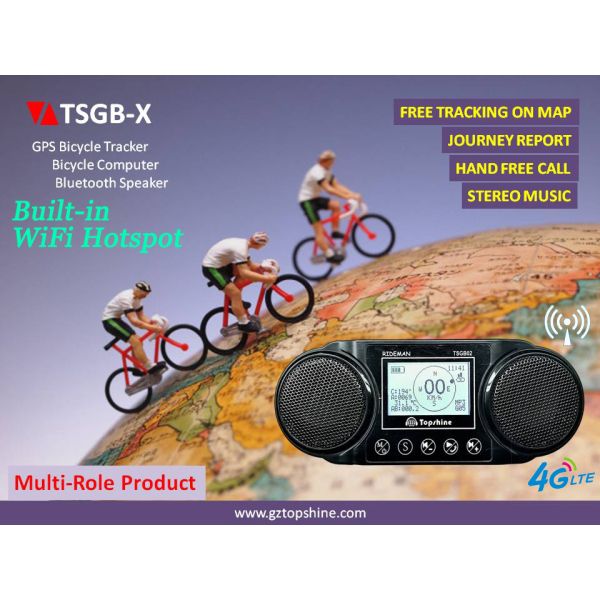 ODM Electric Bike Speedometer Bicycle Computer Accessories With WiFi Stereo Speaker