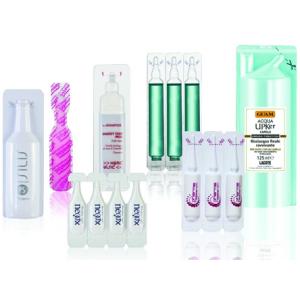 Mini Monodose Olive Oil Plastic Ampoule Filling Machine PLC Control