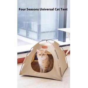 Detachable Canvas Pet Beds Portable Dog Tent House Customized