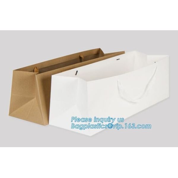 Elegant Embossed For Presents Clothing Wedding Birthday Bridal Baby Shower Paper Gift Bags Modern Fancy Cute Paper Premi