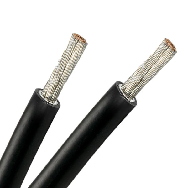 Twin Core 6mm Solar PV Panel Cable 35MM Wears Resistance
