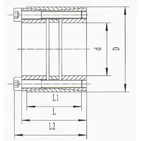 Fine Finishing Z12A Shaft Locking Device Shaft Lock Alternative to Famous Brands TLK PRL RCK KTR RFN KLD BK