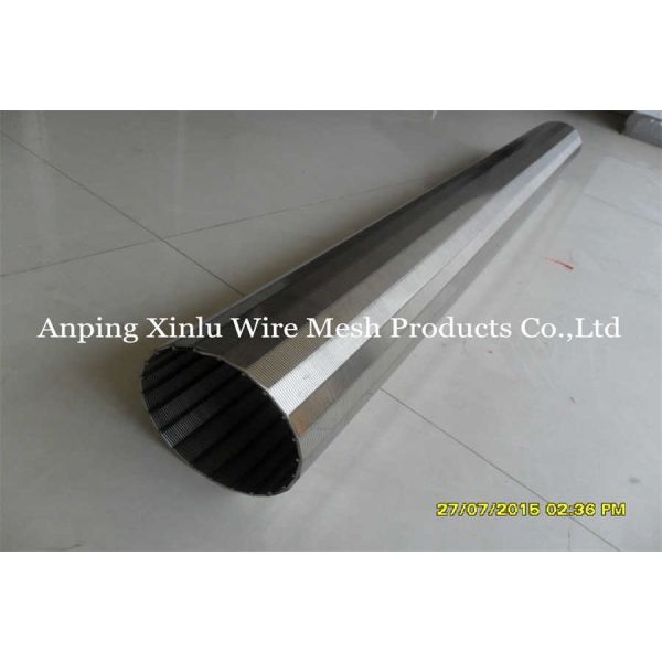 Point Welding Spiral Continuous Slot Wedge Wire Well Screen Tube for Groundwater/oil Pump