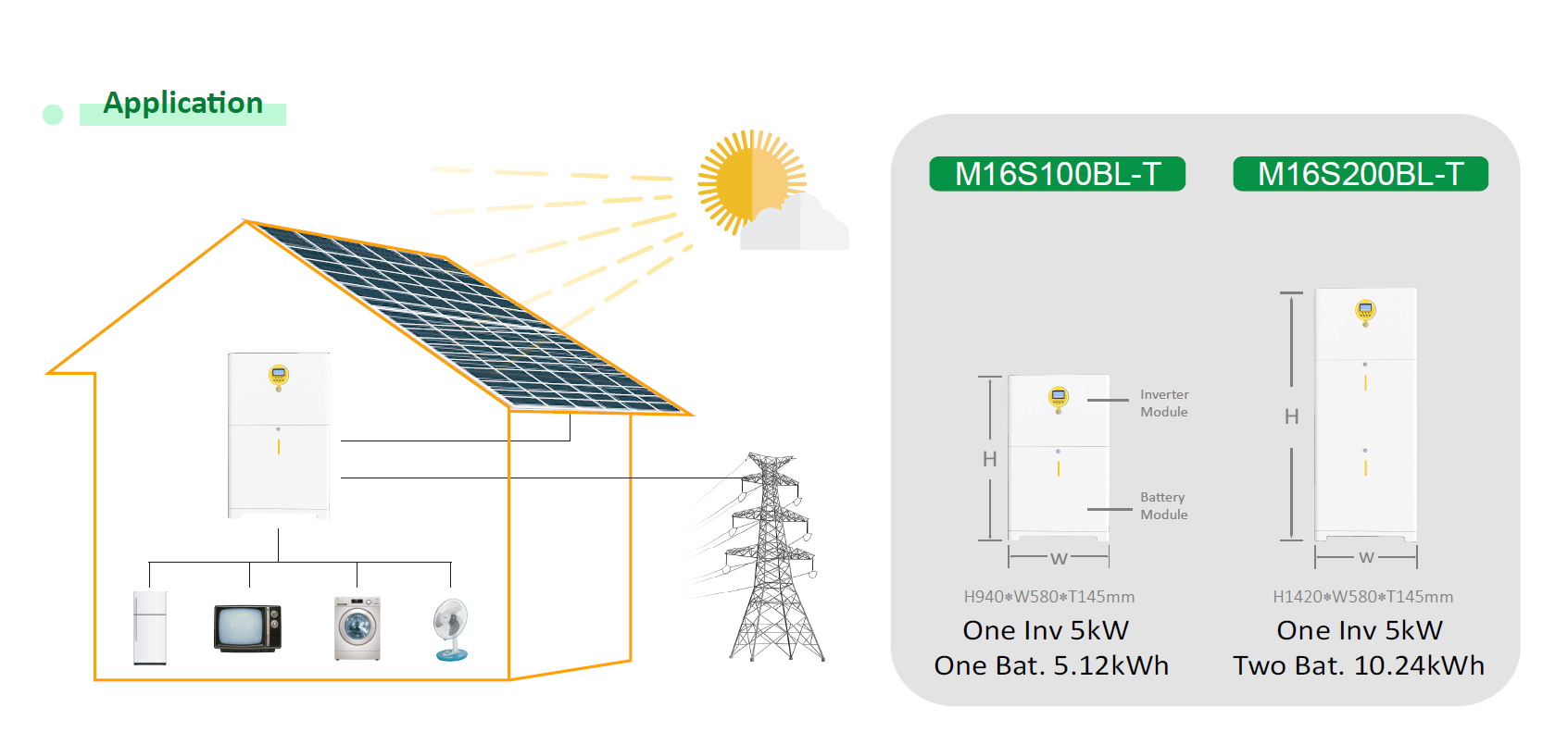 10KWH Vertical Integrated Energy Storage System With Lithium Iron Phosphate Battery