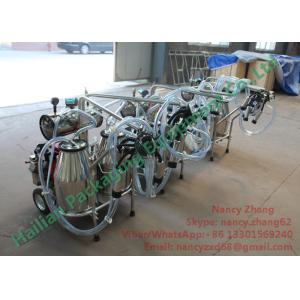 Small Dairy Farm Machinery Cow Mobile Milking Machine Automatic Milking