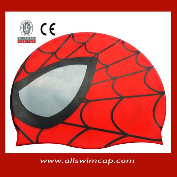 Buy Children lovely Spiderman Swimming Caps at wholesale prices