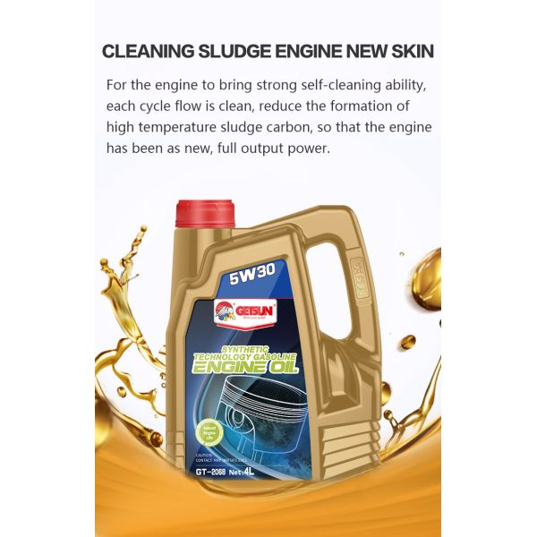 Euromagnetic Synthetic 0W-30 5w30 Gasoline Engine Oil Additives Customized