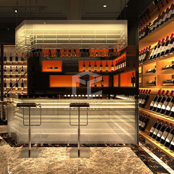 Monomer Design Wine Display Cabinet 15mm Thick MDF Available