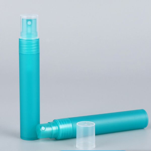 Blue Polypropylene Pen Perfume Spray Bottle 10ml Prevent Liquid Leakage