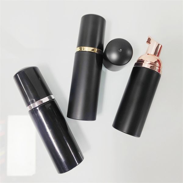 PET 50ml 100ml 150ml Empty Foam Pump Bottles For Cosmetic Foam Soap Custom Patterns