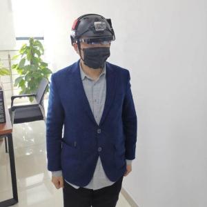 Quality Unaware And Contactless Rapid Screening Smart Helmet for sale