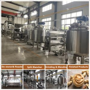Quality Automatic Peanut Butter Processing Plant Peanut Butter Processing Equipment Manufacturer for sale