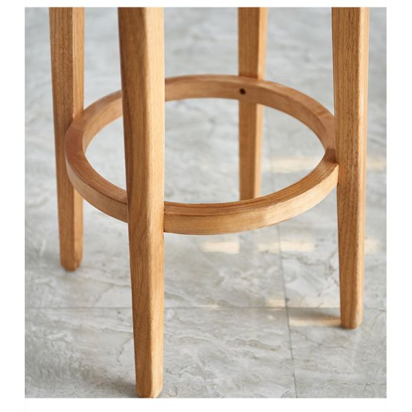 Mid Century Vintage Retro Bar Stools Leather Wine Restaurant Round UK-BS015