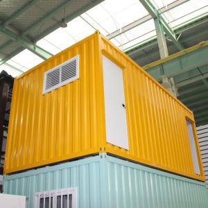 Quality 20ft Durable Macaron Colored Shipping Container Modifications Environmental Friendliness for sale