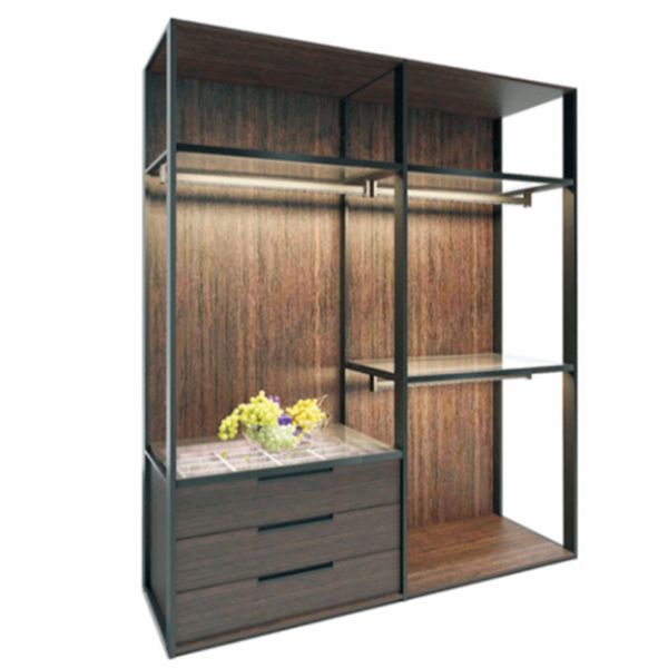 Black 70AF Shop fittings Aluminum Structural Frame