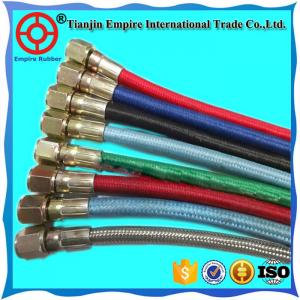 High temperature resistant steam rubber fiber braided pipe hose for steam deliver with factory price