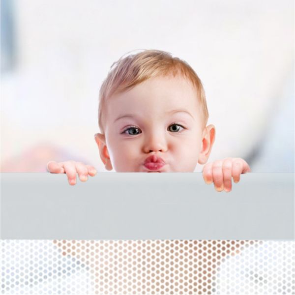 Nylon Portable Baby Bed Rail Multipurpose Detachable 47x64x200cm