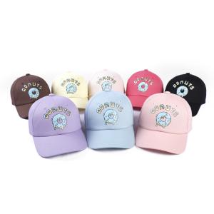 Quality Kids Custom Printed Cute Embroidered Logo Cotton Baseball Cap 6 Panel Kids Hat for sale