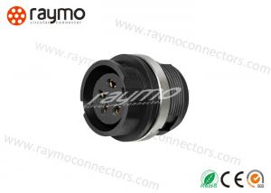 Quality High Speed Camera  Bayonet Miniature Connector PBT Insulator 16 Mm Locking Thread for sale