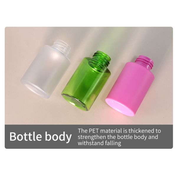 Luxury Plastic Cosmetic Bottles 60ml 100ml Pink Fine Mist Spray Bottle Packaging For Industrial