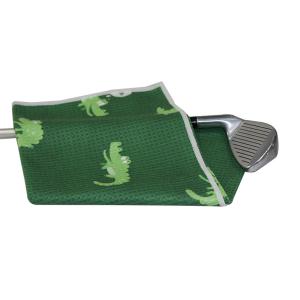 Sublimation Cooling Microfiber Golf Towel Custom Logo Printed