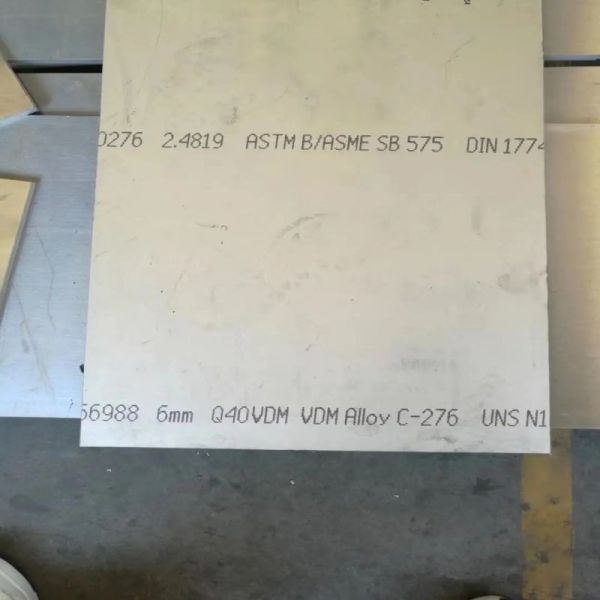 Hastelloy C276 Nickel Alloy Steel Plate Bright UNS 10276 Sheet 8.9g/Cm3