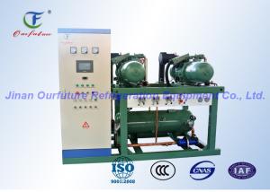 Quality Blast Freezer Screw Compressor Rack with PLC controller for sale