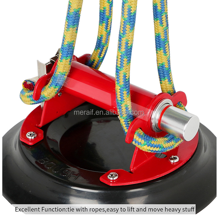 9 inch Handle Vacuum Suction Cup Glass or Stone Slab Lifter Suction Cups for Glass & Stone Slab Lifting