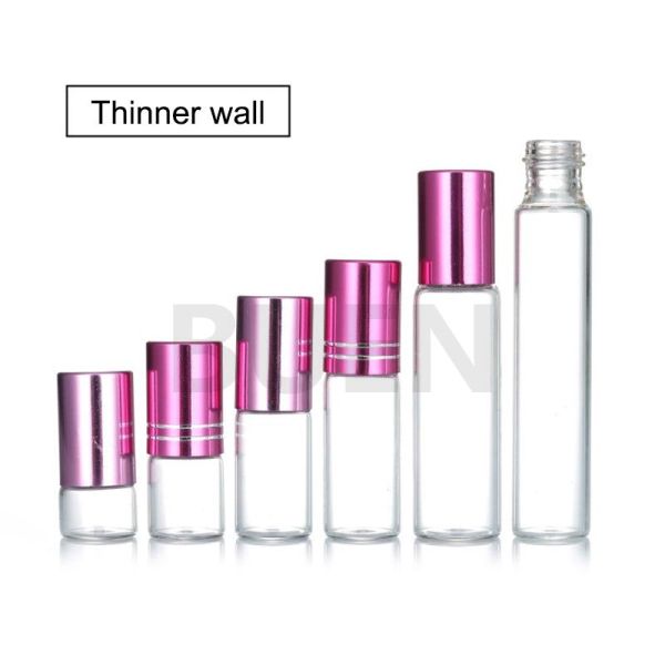 Refillable Bulk Roller Ball Bottles No Leakage Screen Printing 5ml