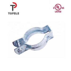 China Steel EMT Conduit Hanger With Pipes Silvery 1/2'' - 4'' on sale