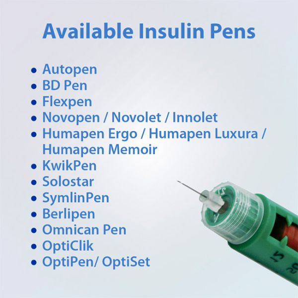 31G Insulin Pen Needles Disposable Insulin Injection Needles 0.25*4mm Green