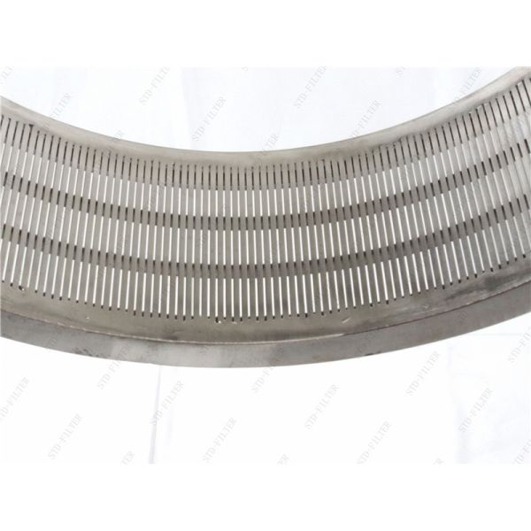 Safety 2m Length Stainless Steel 304 Wedge Wire Strainer No Block