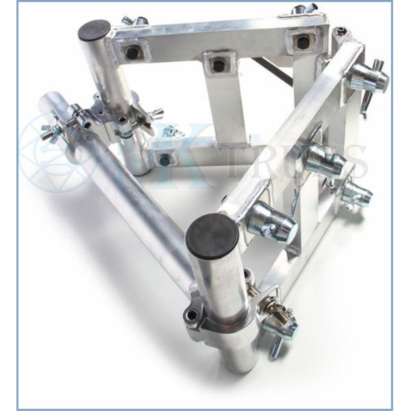 Aluminum Stage Truss System Aluminum Base Plate Book Corner for Box/ Triangle Trussing